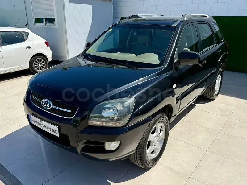 Usado Kia Sportage Active 140 CV (102 kW) 2008 Negro SUV