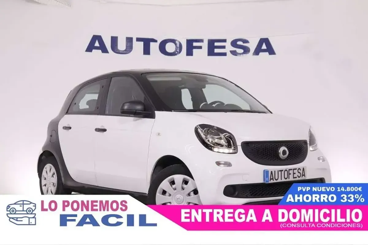 Usado Smart ForFour Pure 71 CV (52 kW) 2019 Blanco Utilitario
