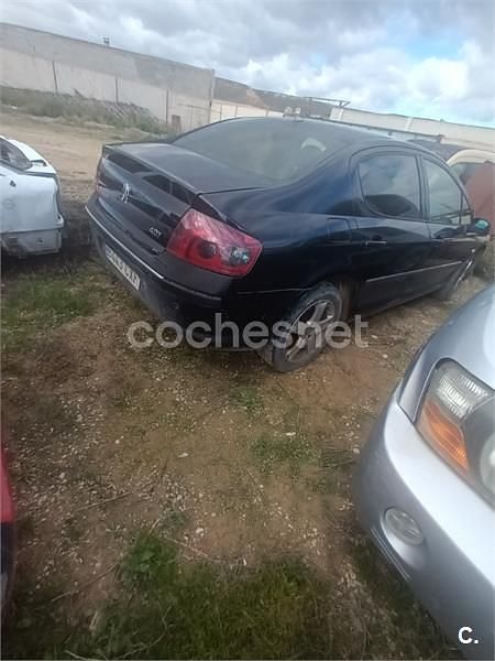 Usado Peugeot 407 Sport 136 CV (100 kW) 2004 Negro Berlina