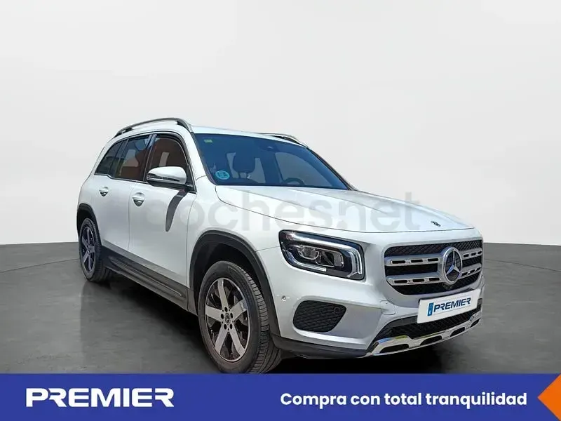 Usado Mercedes GLB200 150 CV (110 kW) 2022 Blanco SUV