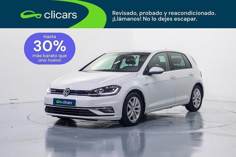 Usado VW Golf VII Advance 130 CV (95 kW) 2018 Blanco Berlina