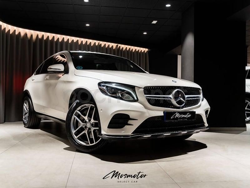 Usado Mercedes GLC220 170 CV (125 kW) 2016 Blanco Coupe