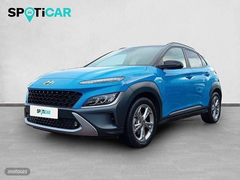 Azul Usado 2021 Hyundai Kona SUV | 17.700 € (Precio justo) - Imagen 1/4