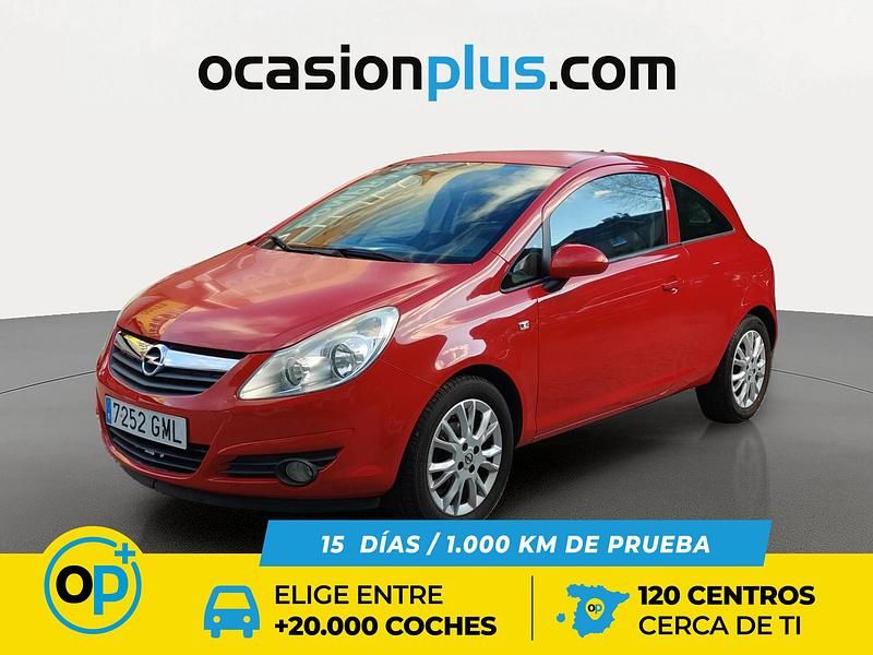 Rojo Usado 2009 Opel Corsa Utilitario | 5790 € (Precio justo) - Imagen 1/4