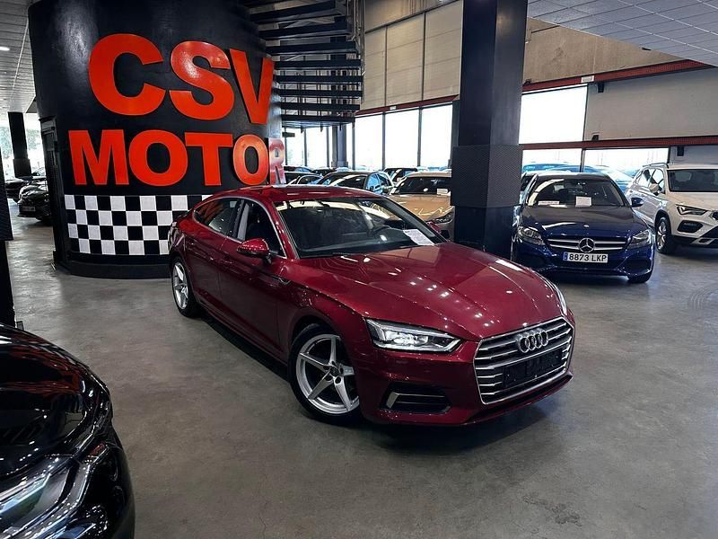 Usado Audi A5 Sportback Sport 190 CV (139 kW) 2019 Rojo Utilitario