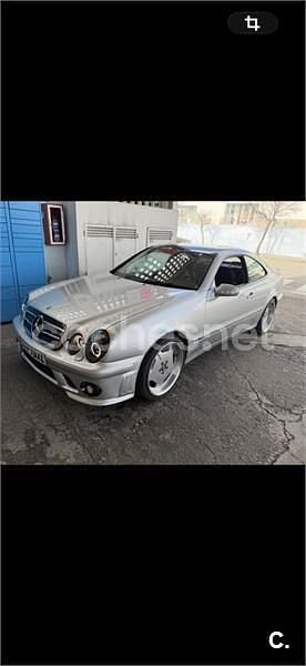 Usado Mercedes CLK200 Avantgarde 163 CV (119 kW) 2001 Gris / plata Coupe