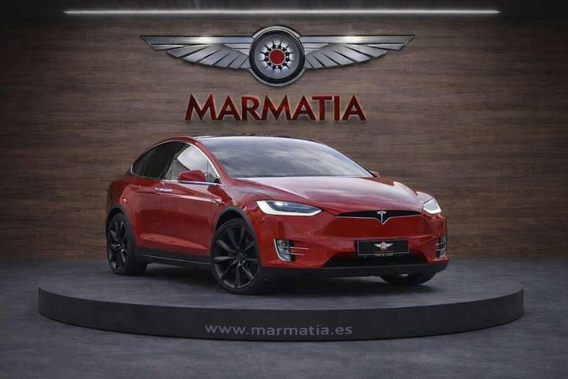 Usado Tesla Model X 311 kW (423 CV) 2017 Rojo SUV