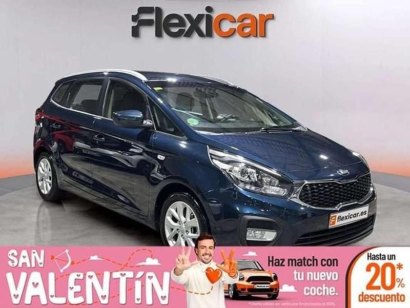 Usado Kia Carens 116 CV (85 kW) 2018 Azul Monovolumen