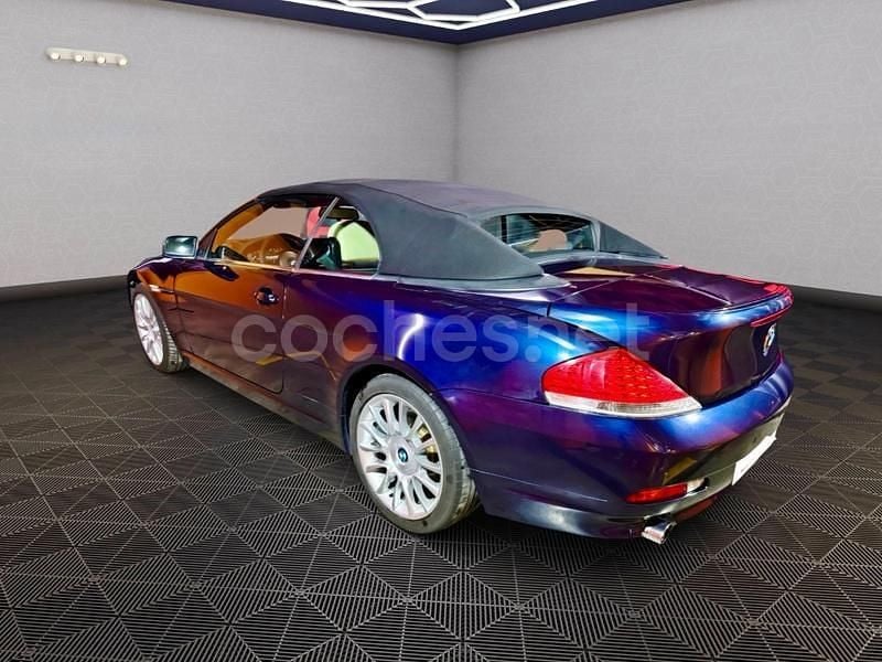 Usado BMW 645 Cabriolet 333 CV (244 kW) 2005 Azul Descapotable