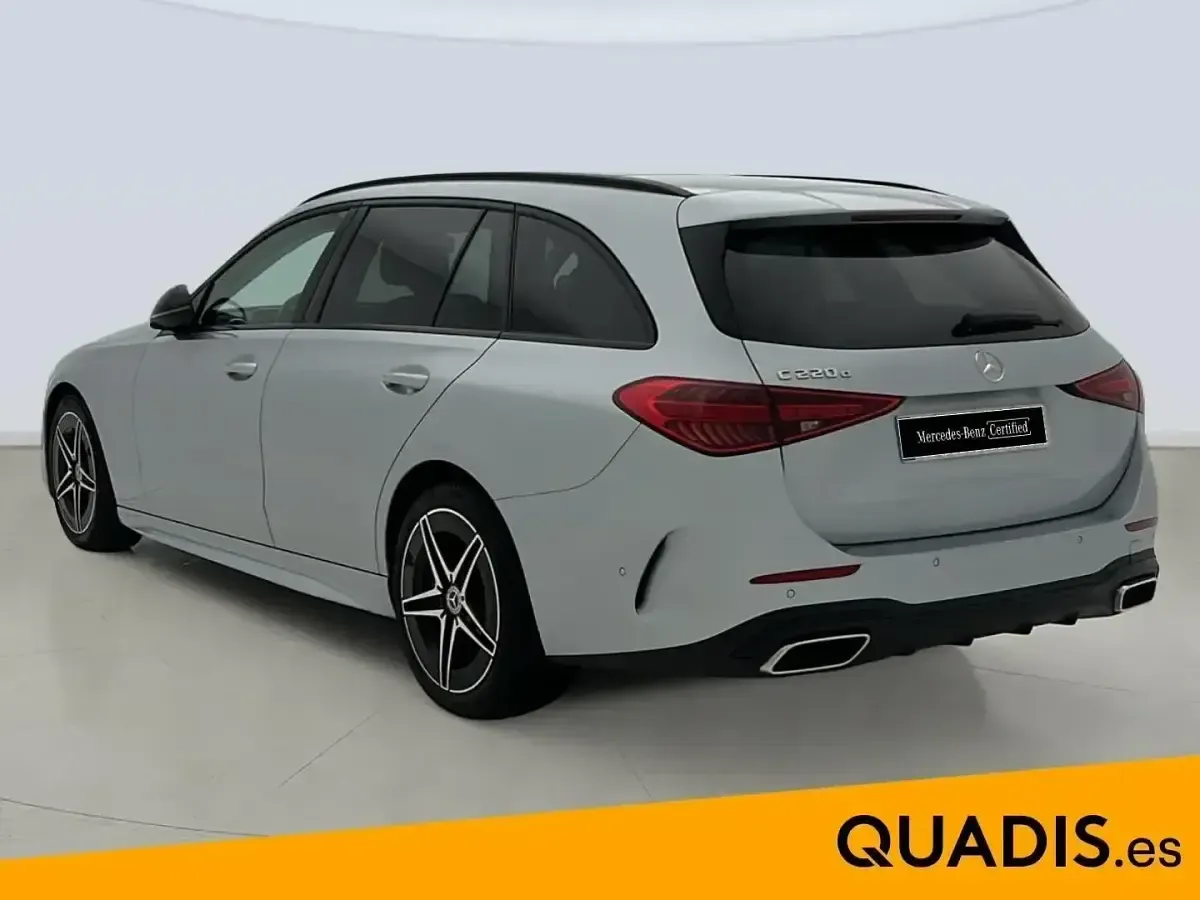 Occasion Mercedes C220 AMG line 200 PK (147 kW) 2025 Grijs Stationwagen