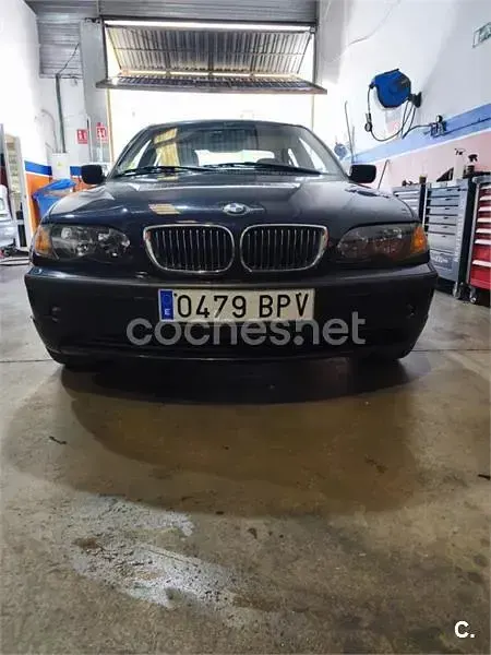 Usado BMW 320 150 CV (110 kW) 2001 Azul Berlina