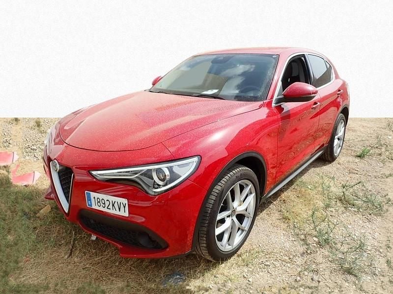 Rojo Usado 2019 Alfa Romeo Stelvio Executive SUV | 24.700 € (Buen precio) - Imagen 1/4