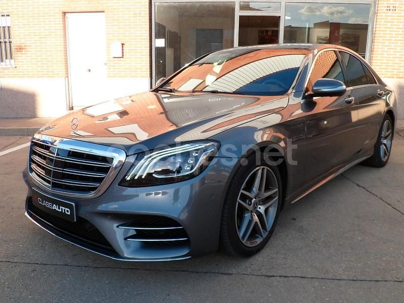 Usado Mercedes S350 286 CV (210 kW) 2019 Gris / plata Berlina