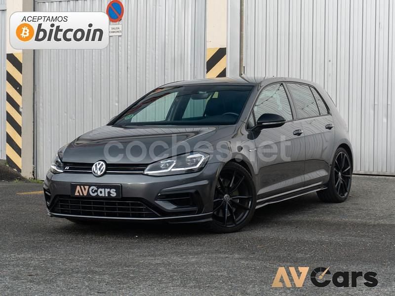 Gris / plata Usado 2017 VW Golf VII R Berlina | 32.990 € (Caro) - Imagen 1/4