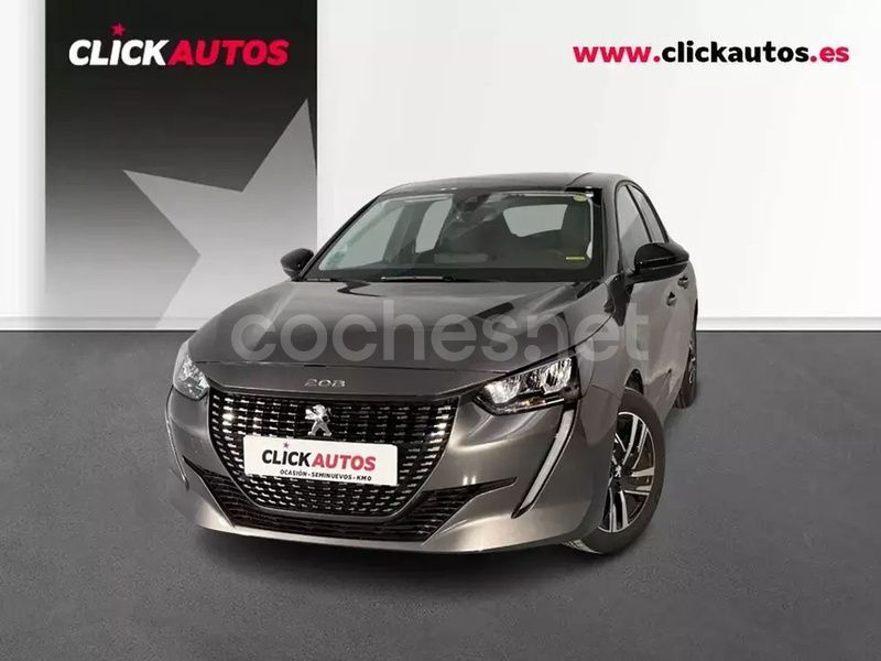 Gris Usado 2022 Peugeot 208 Allure Utilitario | 13.300 € (Precio justo) - Imagen 1/4
