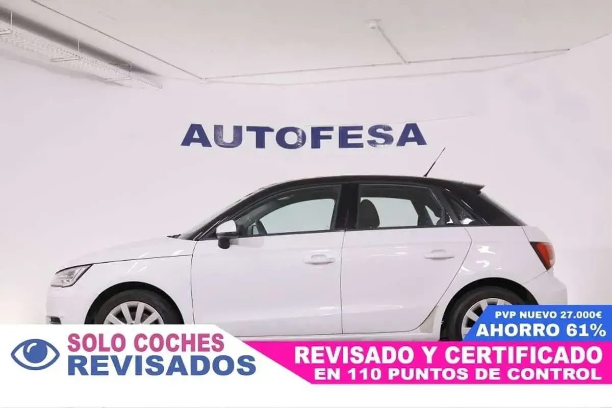 Usado Audi A1 Sportback 125 CV (91 kW) 2016 Blanco Utilitario