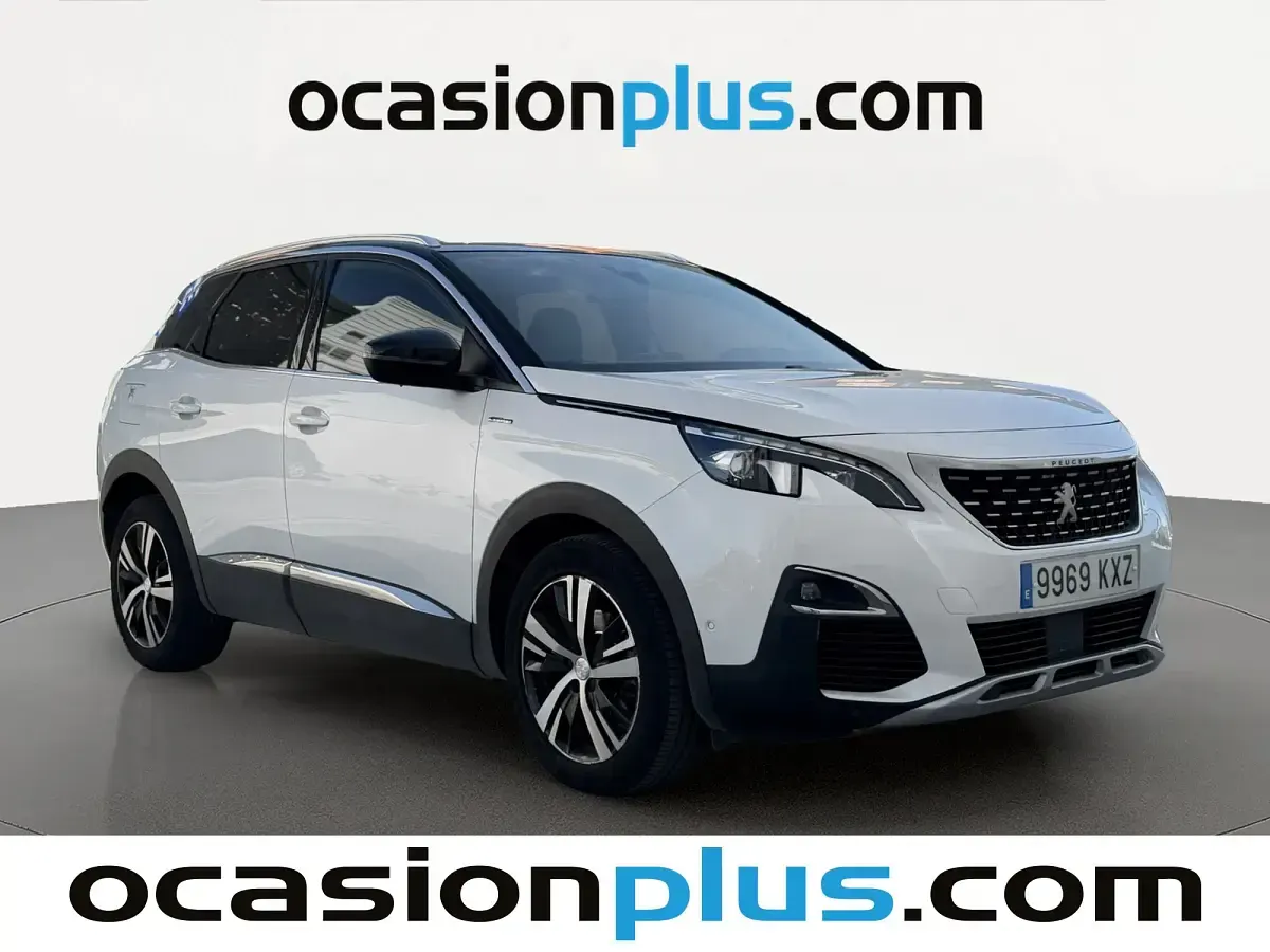Usado Peugeot 3008 GT-line 131 CV (96 kW) 2019 Blanco SUV