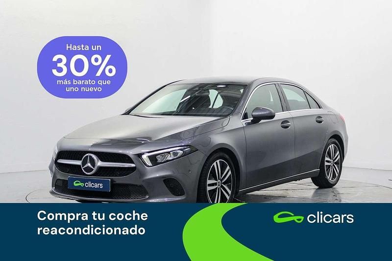 Gris Usado 2021 Mercedes A180 Berlina | 23.190 € (Buen precio) - Imagen 1/4