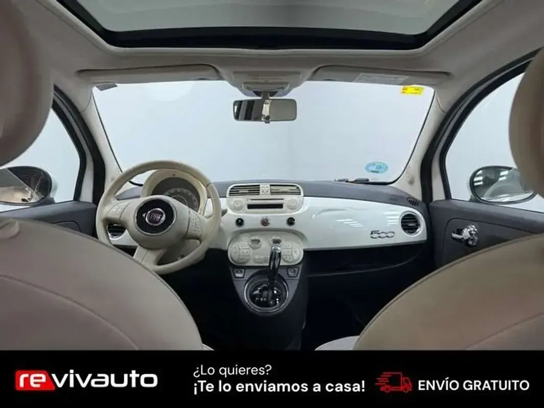 Usado Fiat 500 Lounge 69 CV (50 kW) 2015 Blanco Berlina