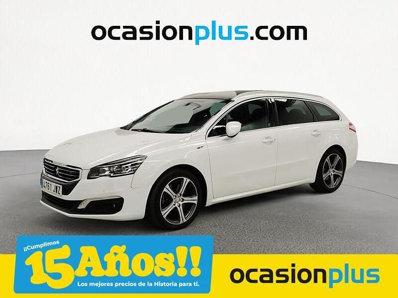 Blanco Usado 2017 Peugeot 508 GTi Familiar | 14.200 € (Precio justo) - Imagen 1/4