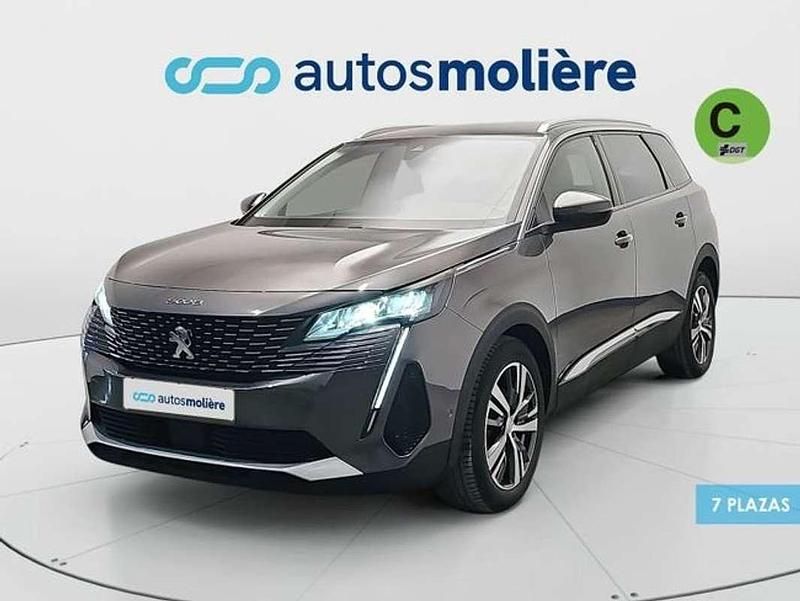 Usado Peugeot 5008 Allure 120 CV (88 kW) 2021 Gris Monovolumen