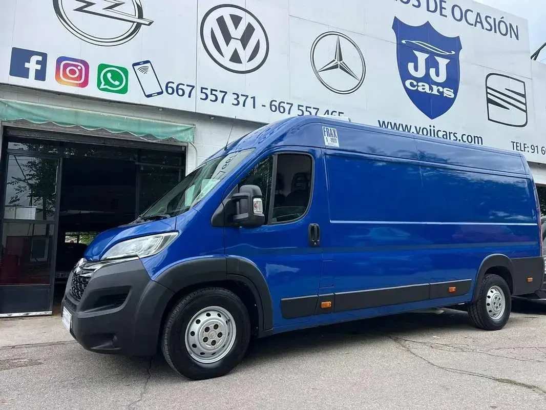 Usado Citroën Jumper 150 CV (110 kW) 2015 Azul Monovolumen