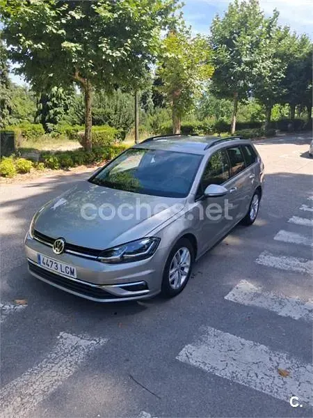 Usado VW Golf VII Business 115 CV (84 kW) 2020 Gris / plata Familiar