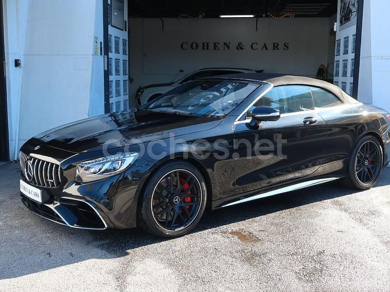 Usado Mercedes S63 AMG AMG 612 CV (450 kW) 2018 Negro Descapotable