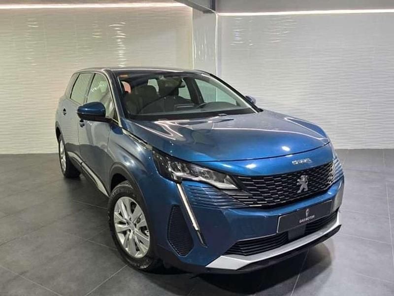 Usado Peugeot 5008 Active 131 CV (96 kW) 2021 Azul Monovolumen