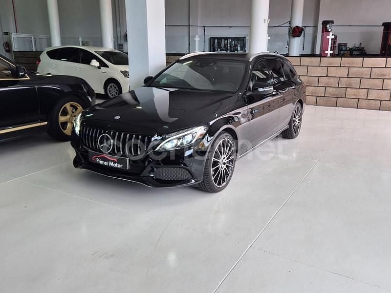 Usado Mercedes C350e 279 CV (205 kW) 2016 Negro Familiar