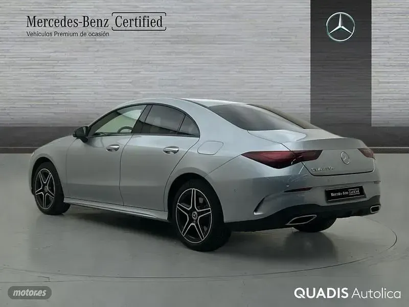 Usado Mercedes CLA250e 218 CV (160 kW) 2025 Plateado Coupe