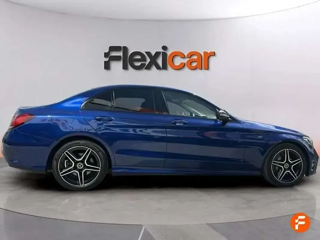 Usado Mercedes C200 160 CV (117 kW) 2020 Azul Berlina