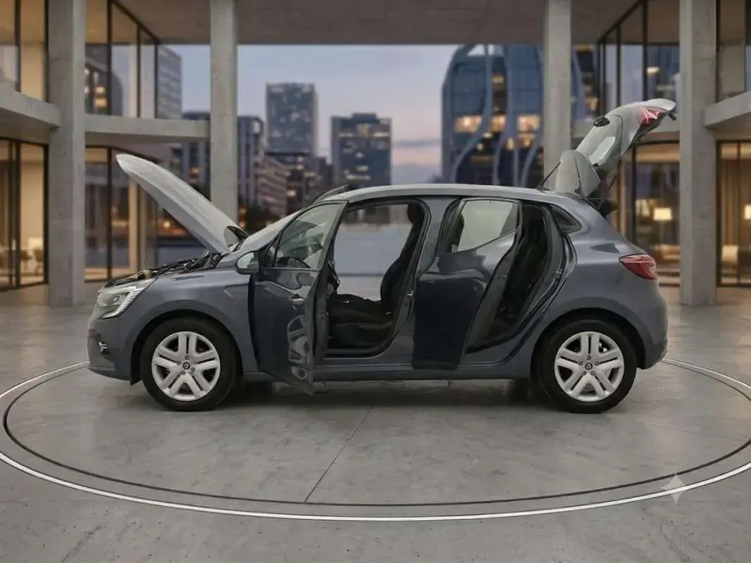 Usado Renault Clio Business 101 CV (74 kW) 2022 Gris Utilitario