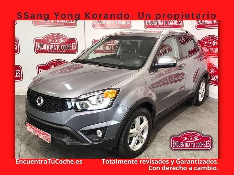 Gris Usado 2014 Ssangyong (KGM) Korando Limited SUV | 10.490 € (Precio justo) - Imagen 1/4