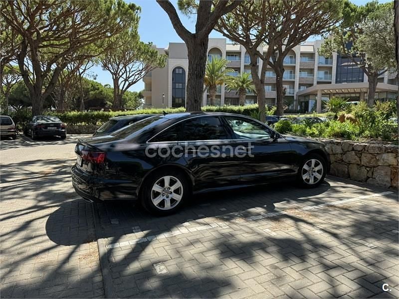 Usado Audi A6 190 CV (139 kW) 2016 Negro Berlina
