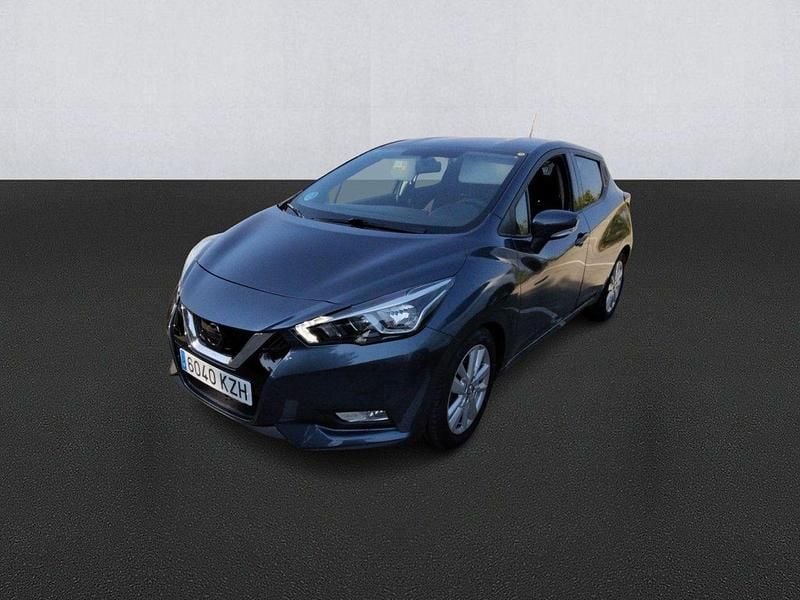 Gris Usado 2019 Nissan Micra Acenta Utilitario | 12.500 € (Precio justo) - Imagen 1/4