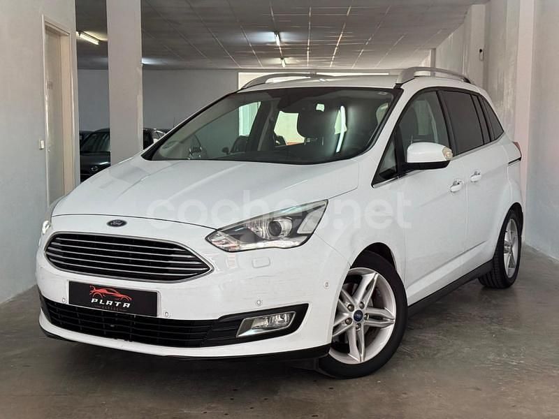 Blanco Usado 2017 Ford C-MAX Trend Monovolumen | 9990 € (Precio justo) - Imagen 1/4