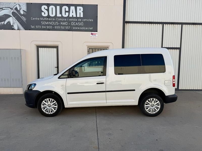Usado VW Caddy 122 CV (89 kW) 2015 Blanco Monovolumen