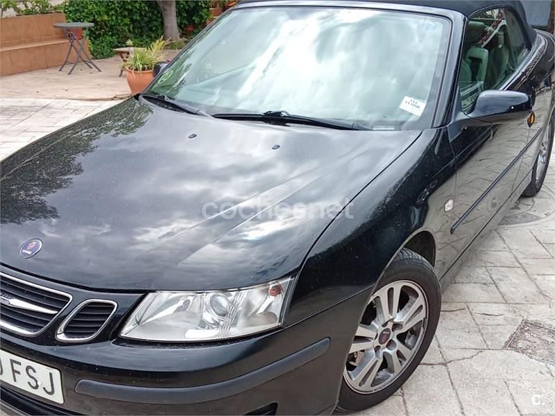 Negro Usado 2007 Saab 9-3 Cabriolet Linear Descapotable | 5900 € - Imagen 1/4