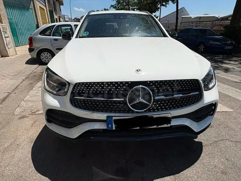 Usado Mercedes GLC220 194 CV (142 kW) 2022 Blanco SUV