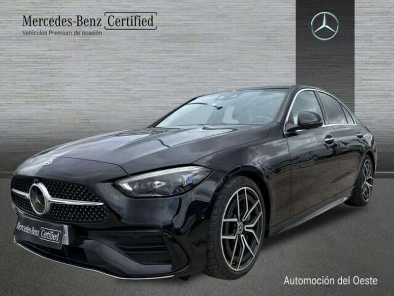 Negro Usado 2023 Mercedes C300e AMG line Berlina | 52.900 € (Precio justo) - Imagen 1/4
