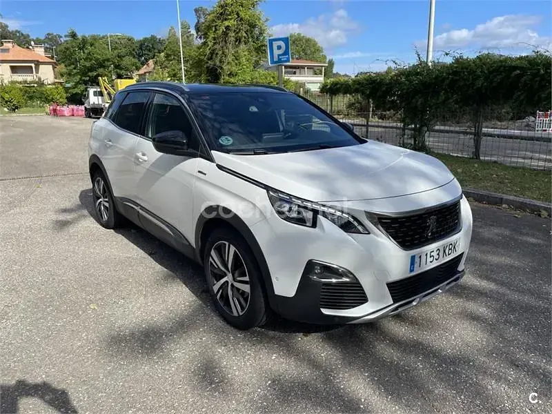 Usado Peugeot 3008 GT-line 150 CV (110 kW) 2017 Blanco SUV