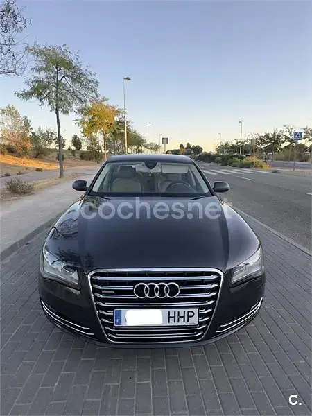 Usado Audi A8 250 CV (183 kW) 2011 Gris / plata Berlina