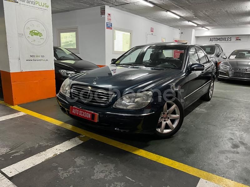 Azul Usado 2002 Mercedes S500 Berlina | 5990 € (Precio justo) - Imagen 1/4