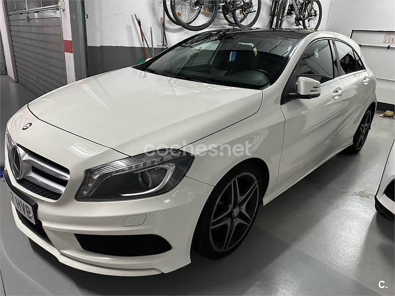 Blanco Usado 2013 Mercedes A180 AMG line Berlina | 10.500 € (Super precio) - Imagen 1/4