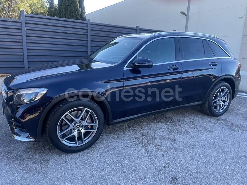 Azul Usado 2018 Mercedes GLC220 SUV | 32.000 € (Buen precio) - Imagen 1/4