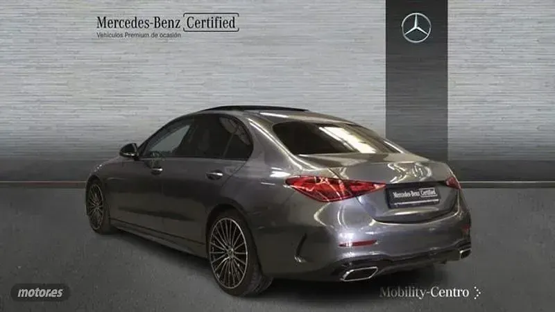 Usado Mercedes C200 163 CV (119 kW) 2023 Gris Berlina