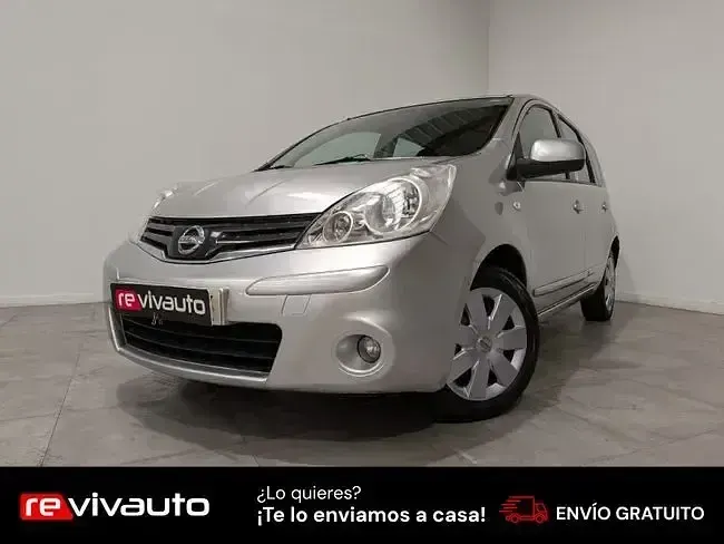 Usado Nissan Note Acenta 88 CV (64 kW) 2012 Gris / plata Utilitario