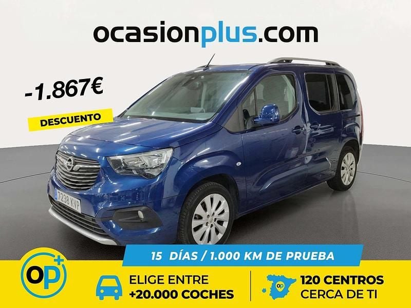 Azul Usado 2019 Opel Combo Innovation Monovolumen | 14.200 € (Precio justo) - Imagen 1/4