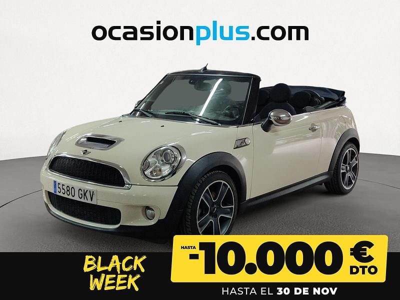 Blanco Usado 2009 Mini Cooper S Cabriolet Descapotable | 10.900 € (Precio justo) - Imagen 1/4